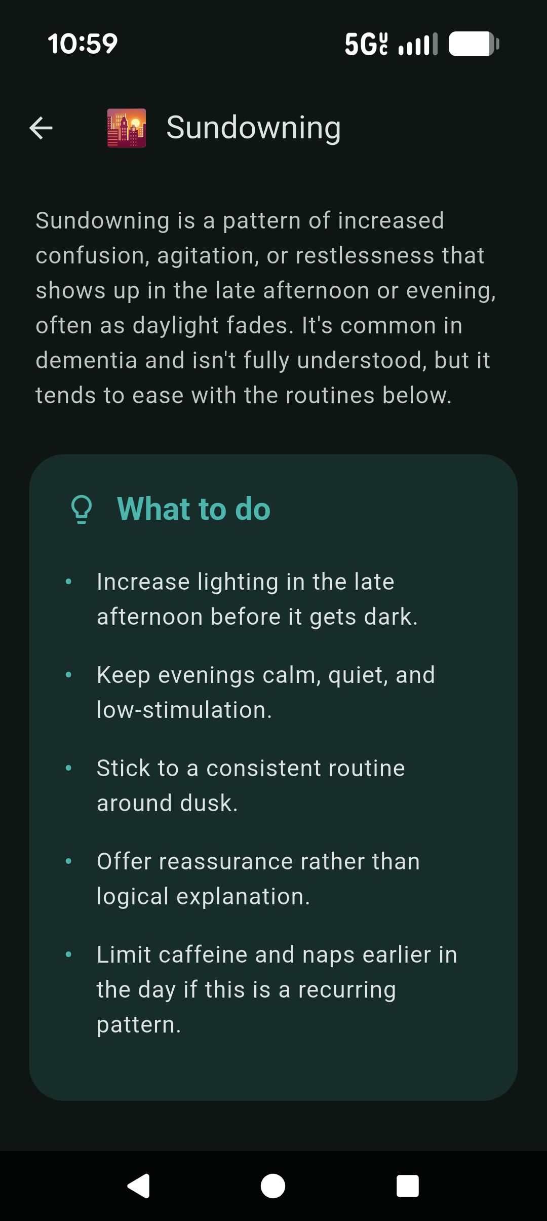 Immediate Coaching Guidance